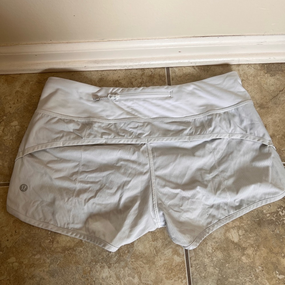 Lululemon shorts, white - Picture 2 of 5